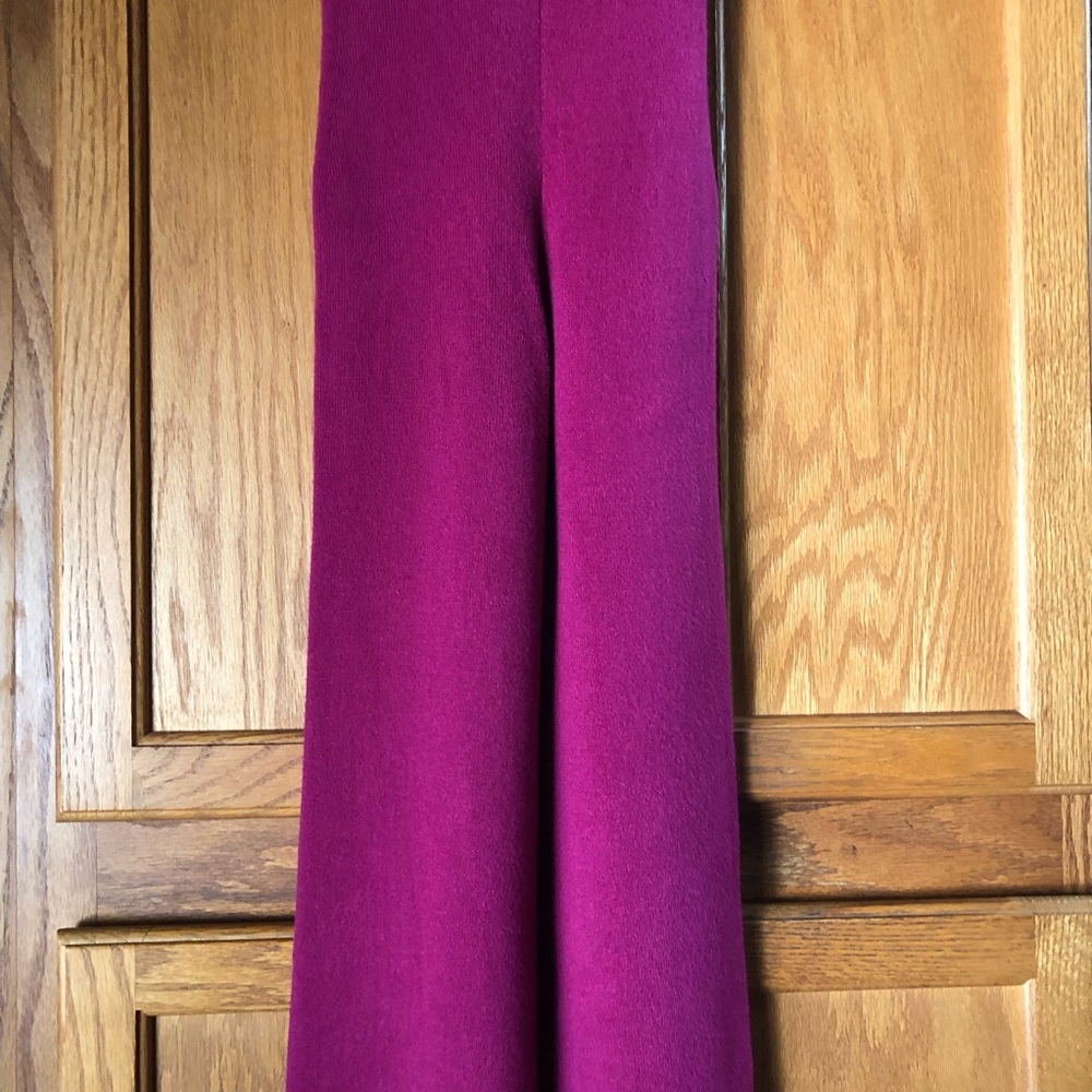 LESET High Rise Split Hem Flared Pants - S - Picture 11 of 16